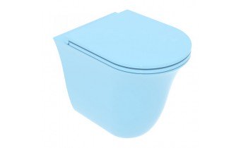 Унітаз підлоговий GSG Flut 52,5 см Smart Clean glossy Sky (FLWC01022)