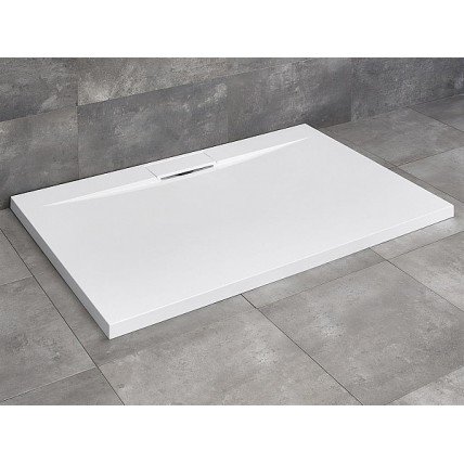 Душовий піддон прямокутний, камяний Radaway Giaros D 120x90x4 см, білий (MKGD1290-03)