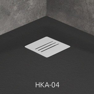 Решітка для піддону Radaway Kyntos Grid сталь/білий (HKA-04)