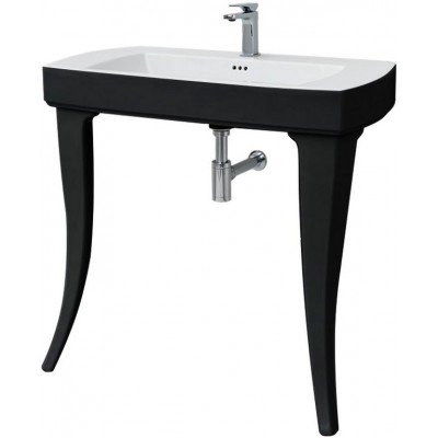 Підвісний умивальник ArtCeram Jazz, black white (JZL0010150) Підвісний умивальник ArtCeram Jazz, black white (JZL0010150)