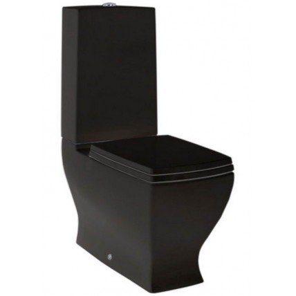 Унітаз моноблок ArtCeram Jazz, glossy black (JZV0030300)