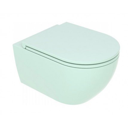 Підвісний унітаз GSG LIKE 52,5 см Smart Clean matt Water (LKWCSO025)