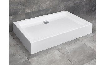 Душовий піддон прямокутний Radaway Laros D Compact 100x90x17 см, білий (SLD91017-01) Душовий піддон прямокутний Radaway Laros D Compact 100x90x17 см, білий (SLD91017-01)