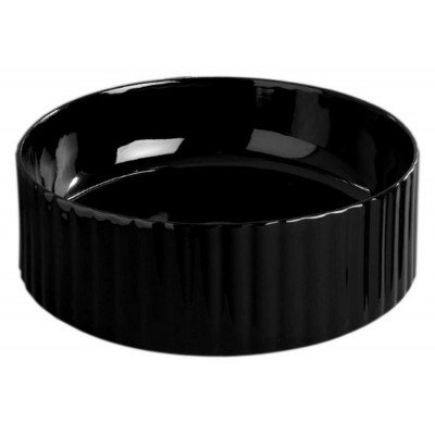 Умивальник на стільницю ArtCeram Millerighe, glossy black (OSL0100300) Умивальник на стільницю ArtCeram Millerighe, glossy black (OSL0100300)