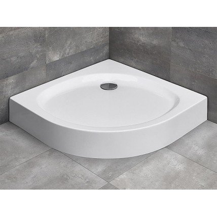 Душовий піддон Radaway Patmos A Compact 80x80x16 см, білий (4S88155-05)