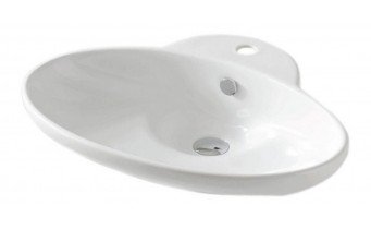 Умивальник на стільницю ArtCeram Fuori 3, white (TFL0040100) Умивальник на стільницю ArtCeram Fuori 3, white (TFL0040100)