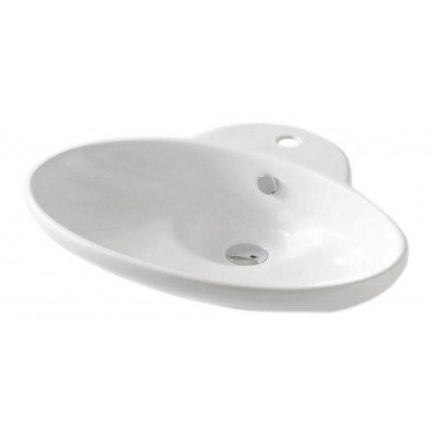 Умивальник на стільницю ArtCeram Fuori 3, white (TFL0040100) Умивальник на стільницю ArtCeram Fuori 3, white (TFL0040100)