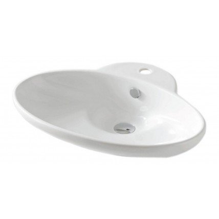 Умивальник на стільницю ArtCeram Fuori 3, white (TFL0040100)