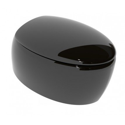 Підвісний унітаз GSG TOUCH 55 см Smart Clean glossy Black (TOWCSOSC002)