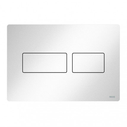Кнопка зливу подвійна Tece Solid Pus Plate, білий матовий (9240433)
