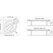 Душовий піддон Ravak Elipso Pro-90 white (XA237701010)