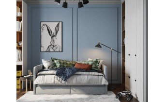 Дитяче ліжко WoodSoft Bari 90x190 (Bari90190) Дитяче ліжко WoodSoft Bari 90x190 (Bari90190)