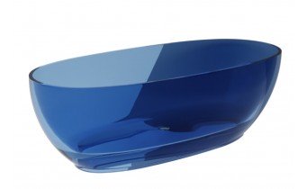 Ванна овальна окремостояча з матеріалу ResiCast Besco Mexa Blue Wave 170x78x55 см, біла решітка, Синя хвиля, прозора ванна (WAM-170-BWW) Ванна овальна окремостояча з матеріалу ResiCast Besco Mexa Blue Wave 170x78x55 см, біла решітка, Синя хвиля, прозора ванна (WAM-170-BWW)