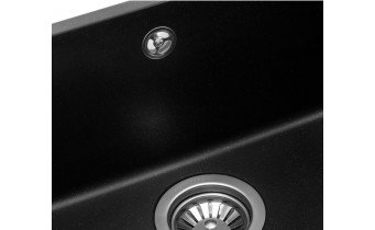 Кухонна мийка Granado Under Top Max 535x435 мм, black shine (3001)