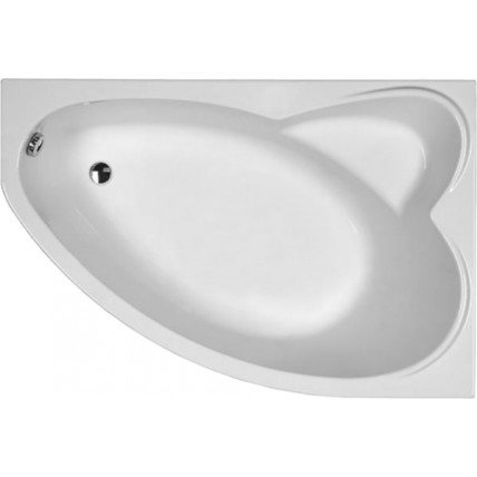 Акрилова ванна Kolo Supero 150x100 R, асиметрична + ніжки (5536000)