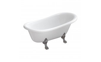 Окремостояча ванна Omnires Atena Comfort M+ 157x77 см, біла глянцева (ATENA157BP) Окремостояча ванна Omnires Atena Comfort M+ 157x77 см, біла глянцева (ATENA157BP)