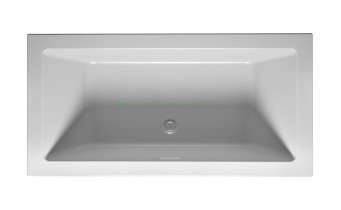 Акрилова ванна Riho Rethink Cubic 190x90 пряма, матова з сифоном click / clack (BR11105)