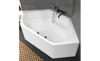 Акрилова ванна Riho Winnipeg Plug & Play 145x145, кутова + ніжки (BD73005)