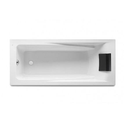 Акрилова ванна Roca Hall 170x75, пряма з підголівником + ніжки (A248162000)
