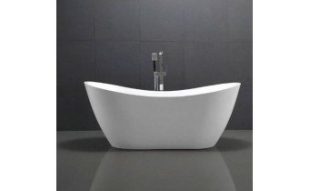 Окремостояча акрилова ванна Rea Ferrano 170x80 з сифоном click / clack (REA-W0106)