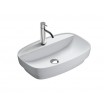 Умивальник на стільницю Catalano Colori Green Lux 60 cатин білий (160GRLXBM)