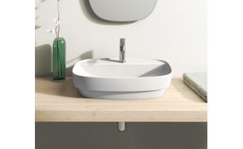 Умивальник на стільницю Catalano Colori Green Lux 60 cатин білий (160GRLXBM)