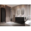 Овальне дзеркало з LED підсвіткою у ванну Elita Sharon Diamond 45/90 Black, 45x90x2,4 см (168130) Овальне дзеркало з LED підсвіткою у ванну Elita Sharon Diamond 45/90 Black, 45x90x2,4 см (168130)