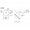 Умивальник на стільницю Villeroy&Boch Collaro 400x400 (4A1840R1)