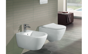 Підвісний унітаз Villeroy&Boch Subway 2.0 (5614R001) + кришка soft-close Subway 2.0 (9M78S101)