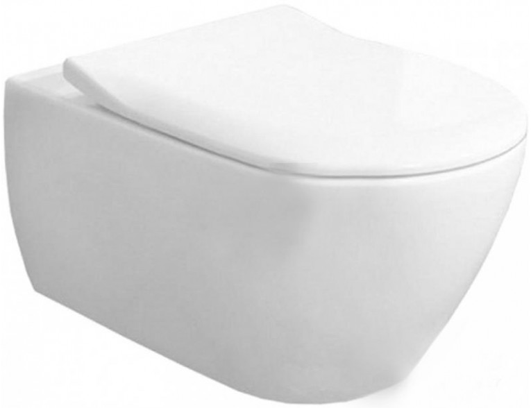 Підвісний унітаз Villeroy&Boch Subway 2.0 (5614R001) + кришка soft-close Subway 2.0 (9M78S101)