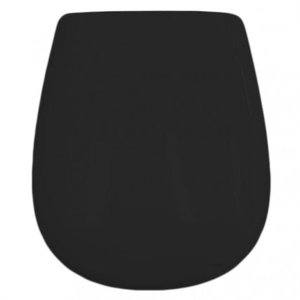 Сидіння soft-close з кришкою для унітазу ArtCeram Azuley, glossy black (AZA0010371)
