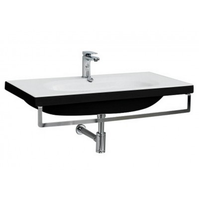 Підвісний умивальник ArtСeram Blend, black white (BLL0060150) Підвісний умивальник ArtСeram Blend, black white (BLL0060150)