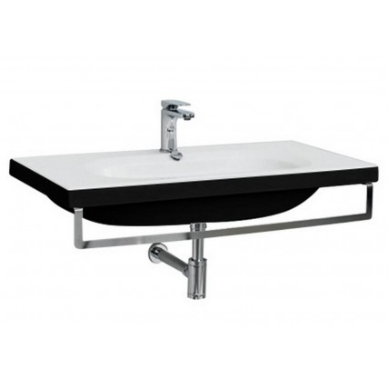 Підвісний умивальник ArtСeram Blend, black white (BLL0060150)
