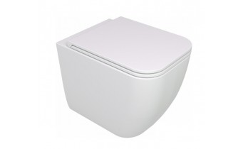 Унітаз підлоговий GSG BRIO 52,5 см Smart Clean white matt (BRWC01001)