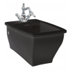 Підвісне біде ArtCeram Blues, glossy black (BUB0010300)