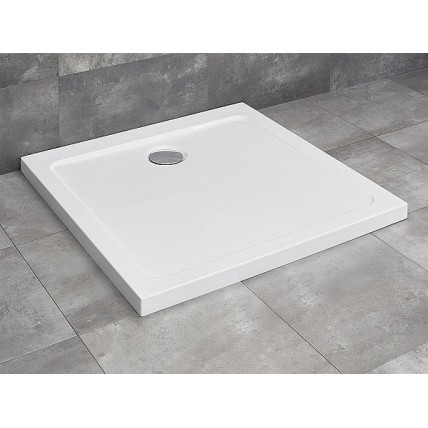 Душовий піддон Radaway Doros C 90x90x4,5 см, білий (SDRC9090-01)