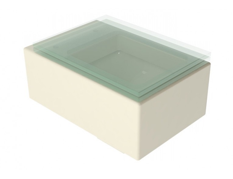 Підвісний унітаз GSG GLASS 53 см glossy Pergamon (GLWC01013)