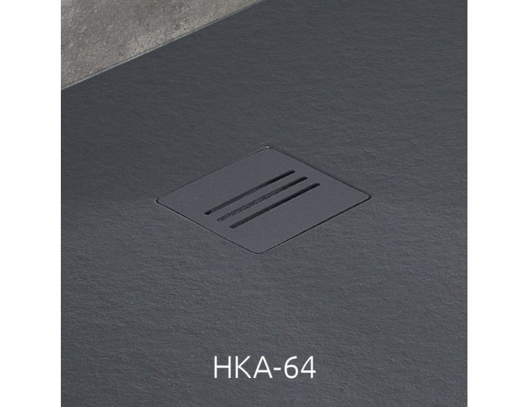 Решітка для піддону Radaway Kyntos Grid сталь/антрацит (HKA-64)