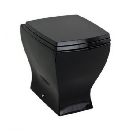 Підлоговий унітаз ArtCeram Jazz, glossy black (JZV0020300)
