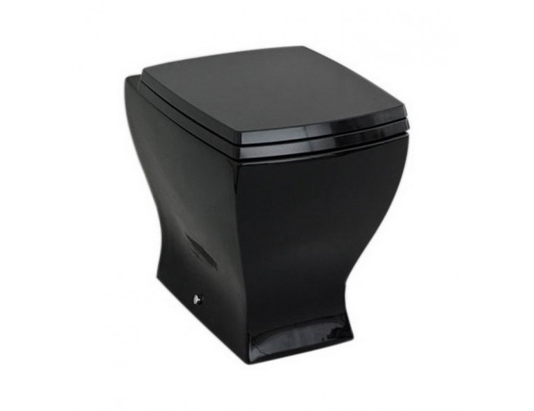 Підлоговий унітаз ArtCeram Jazz, glossy black (JZV0020300)