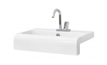 Умивальник на стільницю ArtCeram La Fontana, matt white (LFL0050500) Умивальник на стільницю ArtCeram La Fontana, matt white (LFL0050500)