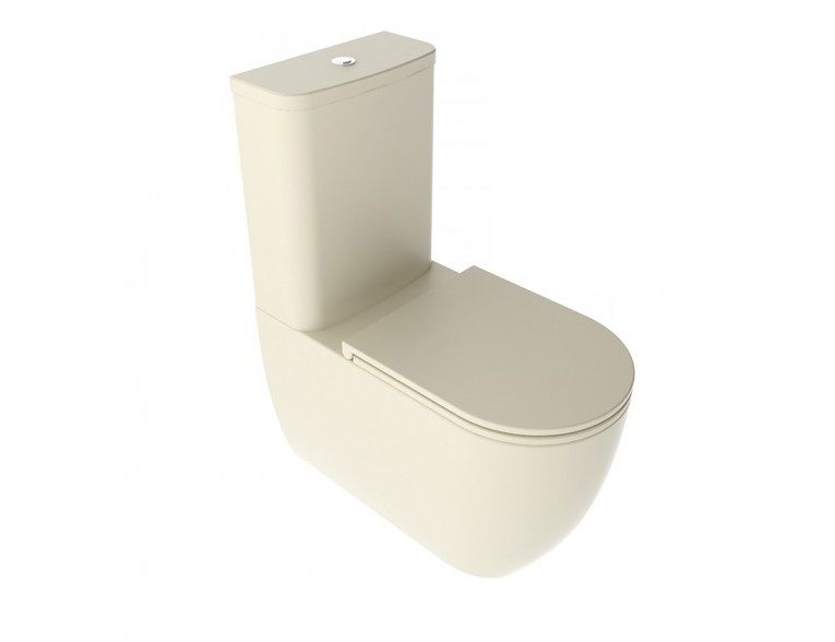 Унітаз моноблок GSG LIKE 69 см Smart Clean matt Pergamon (LKMBL015)