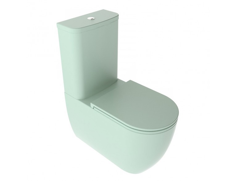Унітаз моноблок GSG LIKE 69 см Smart Clean matt Water (LKMBL025)