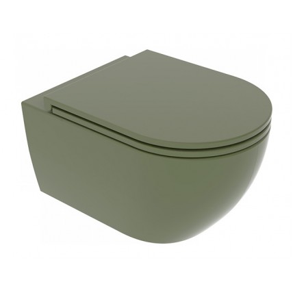 Підвісний унітаз GSG LIKE 52,5 см Smart Clean Olive (LKWCSO026)