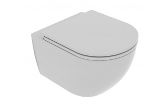 Підвісний унітаз GSG LIKE XXS 48,5 см Smart Clean matt Cloud (LKWCSOXXS019)