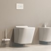 Безобідковий підвісний унітаз Omnires Fontana 49 x 35 см, білий глянець (FONTANAMWBP)