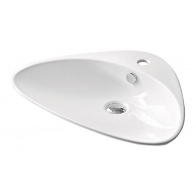 Умивальник на стільницю ArtCeram Plettro, white (PTL0010100) Умивальник на стільницю ArtCeram Plettro, white (PTL0010100)