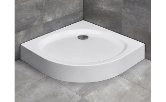 Душовий піддон Radaway Patmos A Compact 90x90x16 см, білий (4S99155-05)