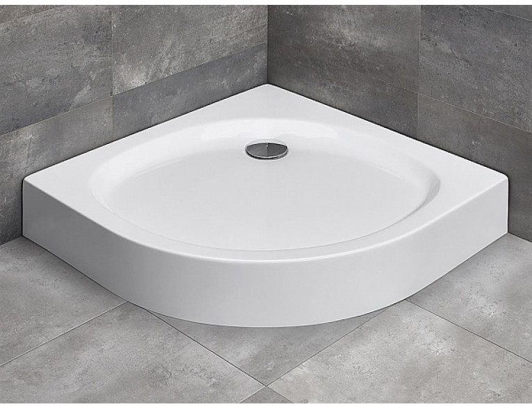 Душовий піддон Radaway Patmos A Compact 90x90x16 см, білий (4S99155-05)