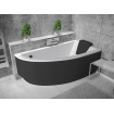Панель для ванни Besco Praktika 140 R Black Matt / Чорна Матова, + кріплення до панелі, екран для ванни (OAP-140-NLC) Панель для ванни Besco Praktika 140 R Black Matt / Чорна Матова, + кріплення до панелі, екран для ванни (OAP-140-NLC)